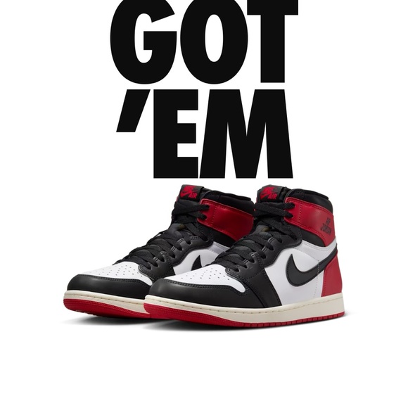 Just released Jordan “black toe” if you know then you know. Purchased on SNKRS.